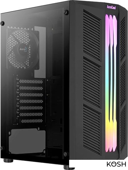 

Корпус AeroCool Prime-G-Bk-v1 (черный, без БП)