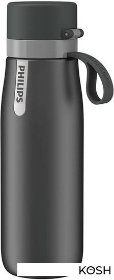 

Бутылка для воды Philips AWP2771GRR/58 (0.55л, серая)