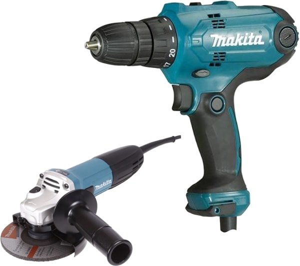 

Набор элетроинструмента Makita DF0300 + GA5030 (DK0121)