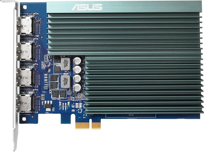 

Видеокарта Asus GeForce GT730 (GT730-4H-SL-2GD5)(2048Mb, GDDR5, 64bit)