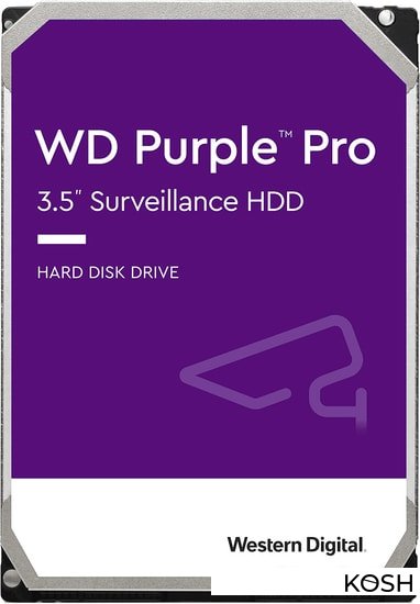 

Жесткий диск Western Digital Purple Pro 14TB (WD141PURP)