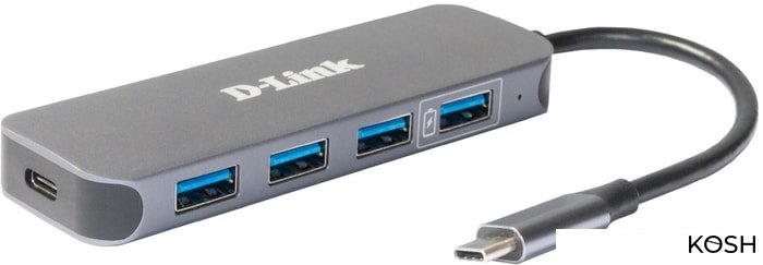 

Концентратор 4-портовый D-Link DUB-2340/A1A (USB3.0)