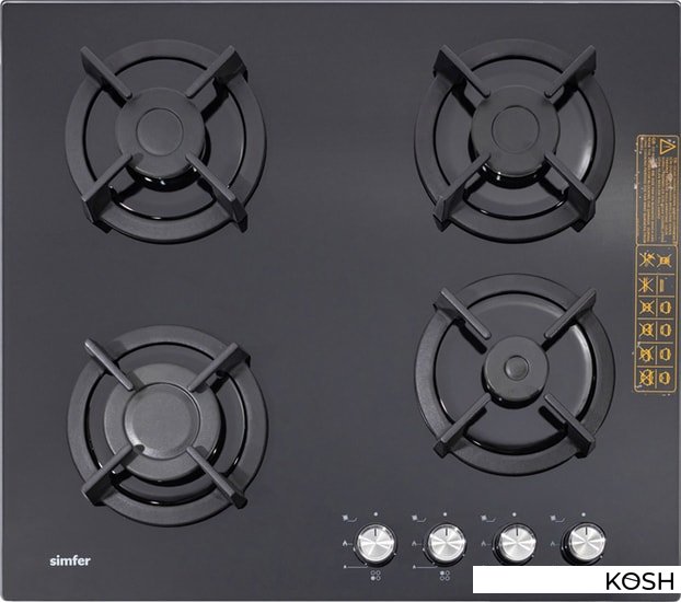 

Варочная поверхность газовая Simfer H60N40B416
