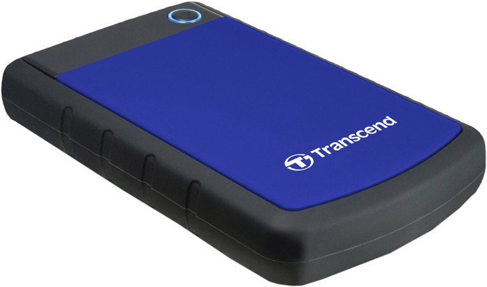 

Внешний жесткий диск 2.5' Transcend StoreJet 25H3 1000Gb (TS1TSJ25H3B) синий