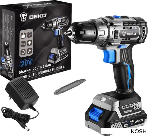 

Шуруповерт Deko Sharker 063-4037