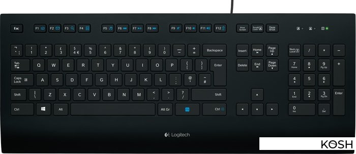 

Клавиатура Logitech K280e (920-005215)(чёрная, USB)