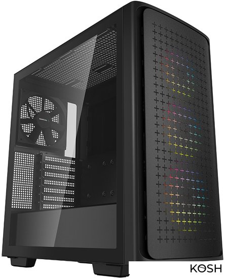 

Корпус DeepCool CK560 (R-CK560-BKAAE4-G-1)(чёрный, без БП)