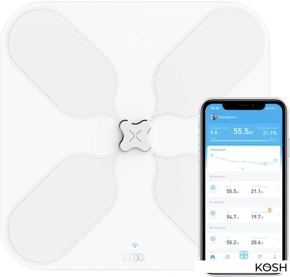 

Напольные весы Picooc S3 V2 (белый)