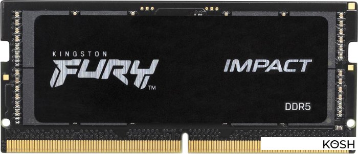 

Оперативная память SODIMM DDR5-4800 8Gb Kingston FURY Impact (KF548S38IB-8)