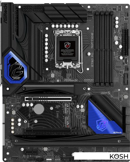 

Материнская плата ASRock Z790 PG Riptide (Intel Z790)(ATX, Socket 1700)