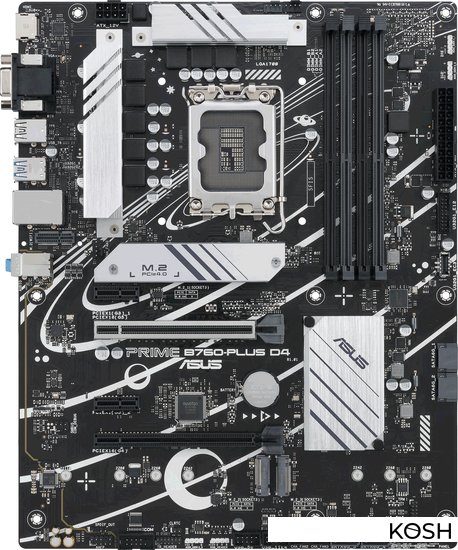 

Материнская плата ASUS Prime B760-Plus D4 (Intel B760)(ATX, Socket LGA1700)