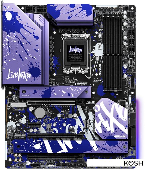 

Материнская плата ASRock Z790 LiveMixer (Intel Z790)(ATX, Socket LGA1700)