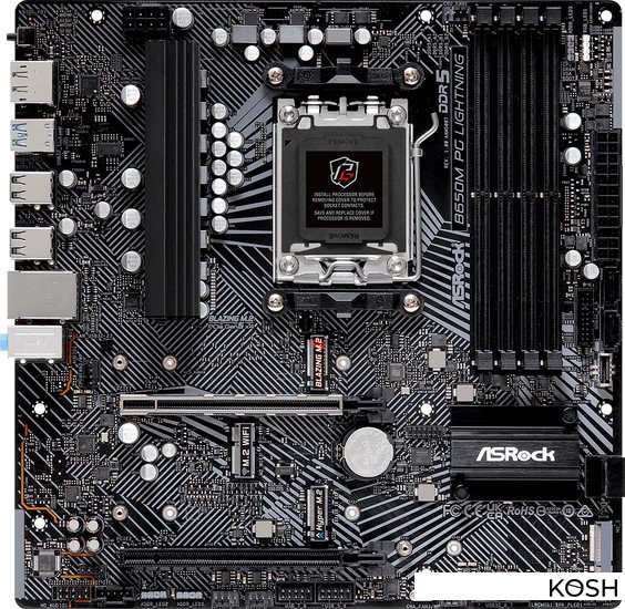 

Материнская плата ASRock B650M PG Lightning