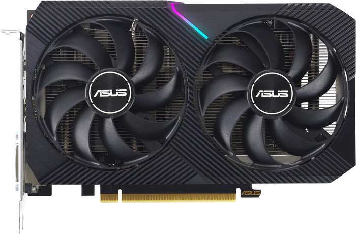 

Видеокарта Asus GeForce RTX 3050 Dual OC V2 (DUAL-RTX3050-O8G-V2)
