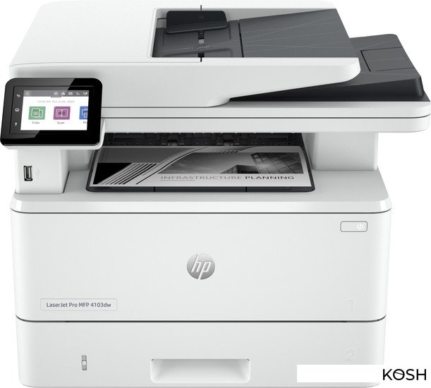 

МФУ HP Color LaserJet Pro 4103dw (2Z627A)