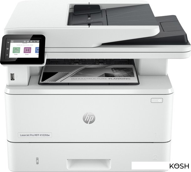 

МФУ HP Color LaserJet Pro 4103fdw (2Z629A)