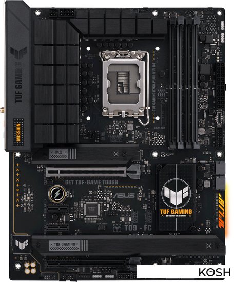 

Материнская плата ASUS TUF Gaming B760-Plus WIFI (Intel B760)(ATX, Socket LGA1700)