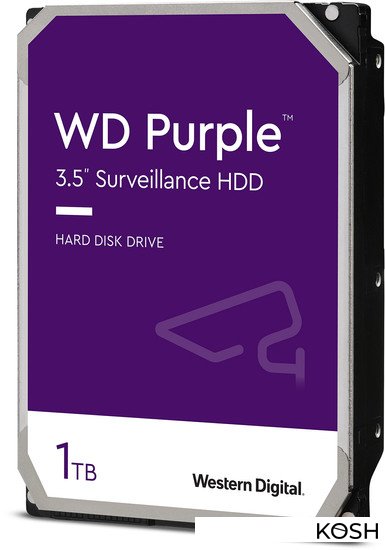 

Жесткий диск Western Digital Purple 1000Gb (WD11PURZ)