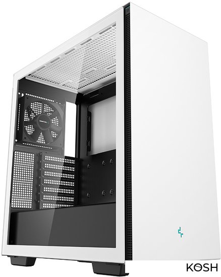 

Корпус DeepCool CH510 WH (R-CH510-WHNNE1-G-1) (белый, без БП)