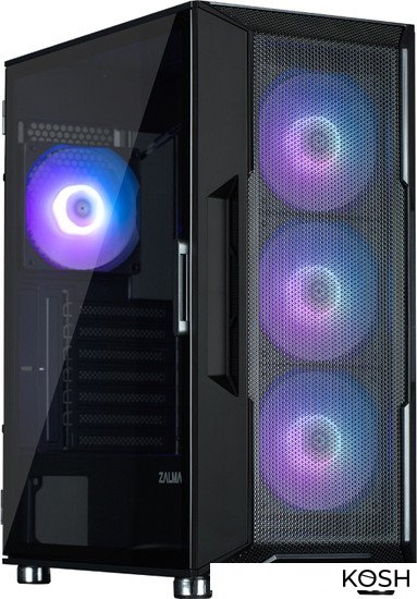 

Корпус Zalman i3 NEO ARGB (чёрный, без БП, с окном)