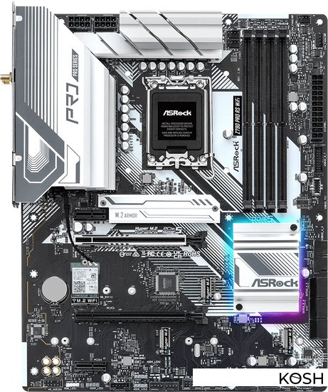 

Материнская плата ASRock Z790 Pro RS WIFI (Intel Z790)(ATX, Socket LGA1700)