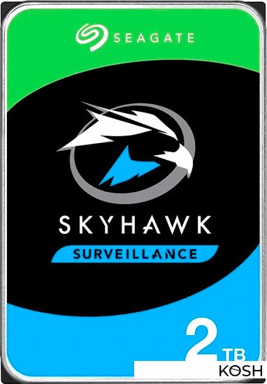 

Жесткий диск Seagate Skyhawk 2000Gb (ST2000VX017)