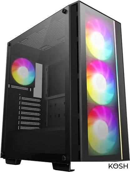 

Корпус DeepCool Matrexx 55 V4 (R-MATREXX55-BKADA4-G-4)(чёрный, без БП)