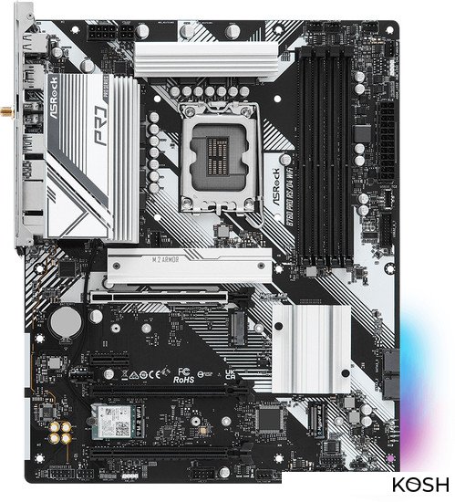 

Материнская плата ASRock B760 Pro RS/D4 WIFI (Intel B760)(ATX, Socket 1700)