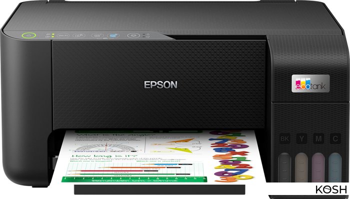 

МФУ Epson EcoTank L3250 (ресурс стартового картриджа 4500/7500)