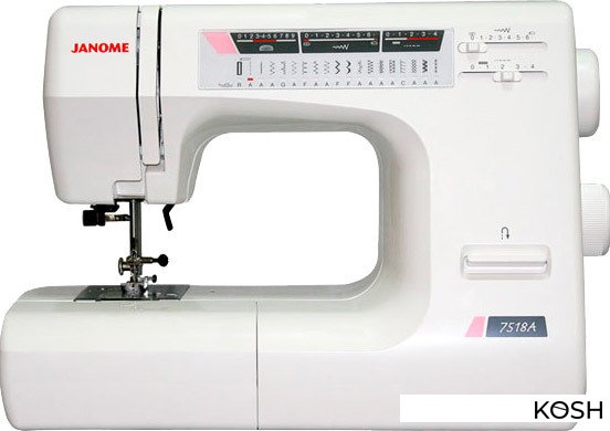 

Швейная машина Janome 7518A (без чехла)