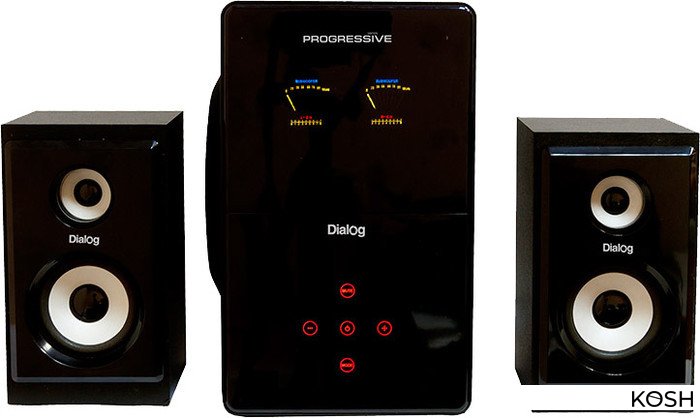 

Акустическая система 2.1 Dialog Progressive AP-220 (черная)