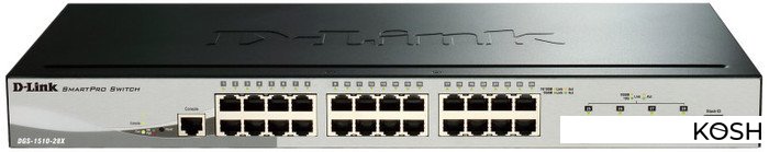 

Коммутатор D-Link DGS-1510-28X/A1A (28 портов, 1000Mbps)