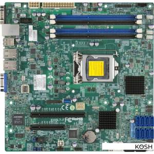 Материнская плата SuperMicro  X10SL7-F-B (Intel C222)(mATX, Socket 1150)