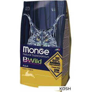 Корм для кошек Monge Bwild Adult Hare (10кг)