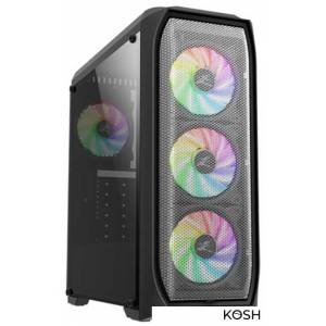 Корпус Zalman N5 MF (чёрный, без БП, с окном)