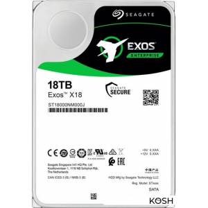 Жесткий диск Seagate Exos X18 16TB (ST16000NM000J)