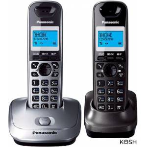 Радиотелефон Dect Panasonic KX-TG2512RU1 (серый)