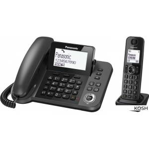 DECT Panasonic KX-TGF310RUM (черный)