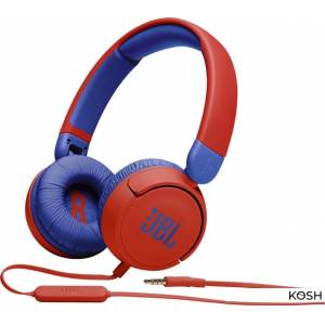 Гарнитура (микрофон+наушники) JBL Jr310 (красная)