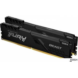 Оперативная память DDR4-3200 16GB (2x8GB) Kingston FURY Beast (KF432C16BBK2/16)