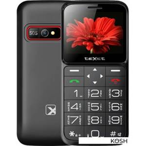Телефон TeXet TM-B226 (чёрно-красный)