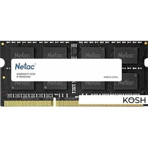 Оперативная память SODIMM DDR3-1600 8Gb Netac Basic (NTBSD3N16SP-08)