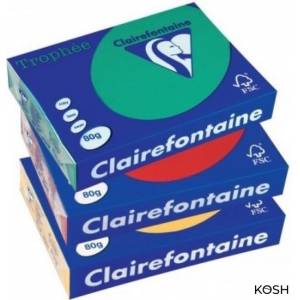 Бумага Clairefontaine Trophee Intensive A4 (80 г-м2)(500л) 1991 зеленый