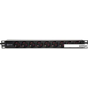 Блок розеток 5bites PDU919P02 (1U, 9 розеток, 1.8м)