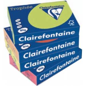 Бумага Clairefontaine Trophee Pastel A4 (80 г-м2)(500л) 1973 светло-розовый