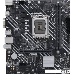 Материнская плата ASUS PRIME H610M-K D4 (Intel H610)(mATX, Socket 1700)