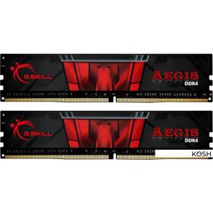 Оперативная память DDR4-3200 16Gb (2x8Gb) G.Skill Aegis (F4-3200C16D-16GIS)