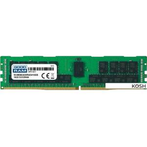 Оперативная память DDR3-1600 16Gb Goodram (W-MEM1600R3D416GLV)(ECC, Reg, для сервера)