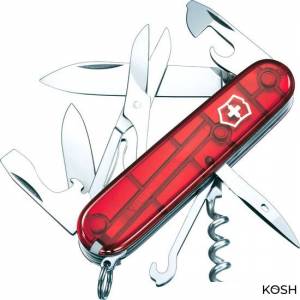 Складной нож Victorinox Climber (1.3703.T)(91мм, красный)