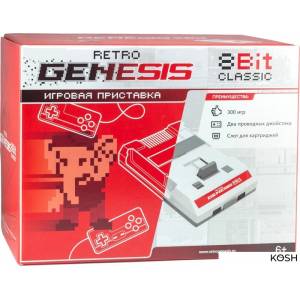 Игровая приставка Retro Genesis 8 Bit Classic (300 игр)